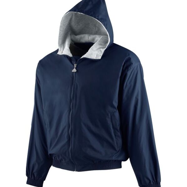 Youth Hooded Taffeta Jacket/Fleece Lined Thumbnail