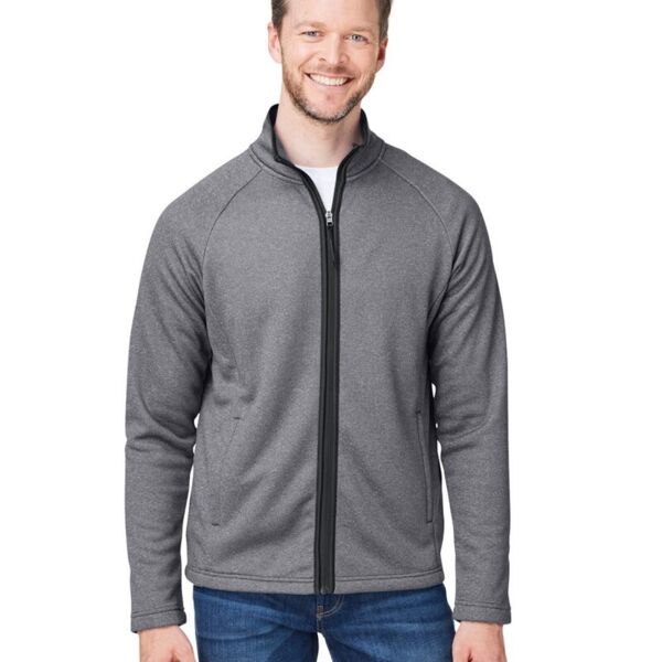 Men's Venture Heathered Stripe Full-Zip Jacket Thumbnail