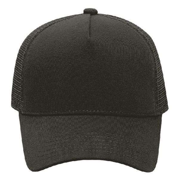 OTTO CAP® 5 Panel Mid Profile Mesh Back Trucker Hat Thumbnail