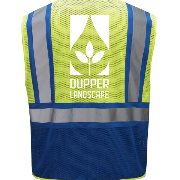 Yellow/Blue Safety Vests Thumbnail