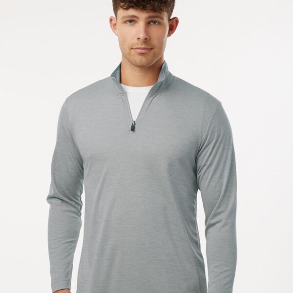 ENT Men's Pro-Lock Performance Mélange Quarter-Zip Pullover Thumbnail