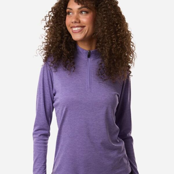 ENT Women's Pro-Lock Performance Mélange Quarter-Zip Pullover Thumbnail