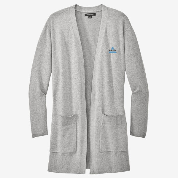   - Women's Open Front Cardigan Sweater Thumbnail