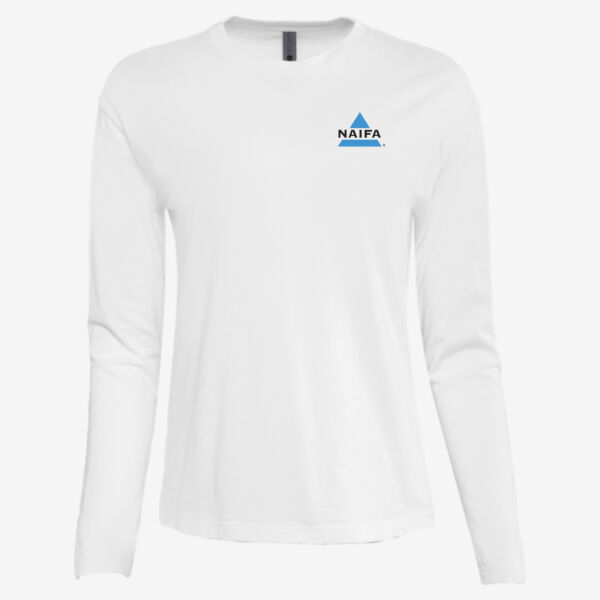   - Women's Cotton Relaxed Long Sleeve T-Shirt Thumbnail