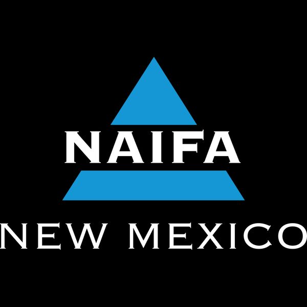 NAIFA New Mexico Blue White Thumbnail