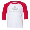 Toddler Three-Quarter Sleeve Baseball Tee Thumbnail