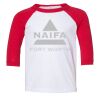 Toddler Three-Quarter Sleeve Baseball Tee Thumbnail