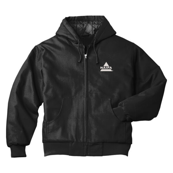   - Duck Cloth Hooded Work Jacket Thumbnail