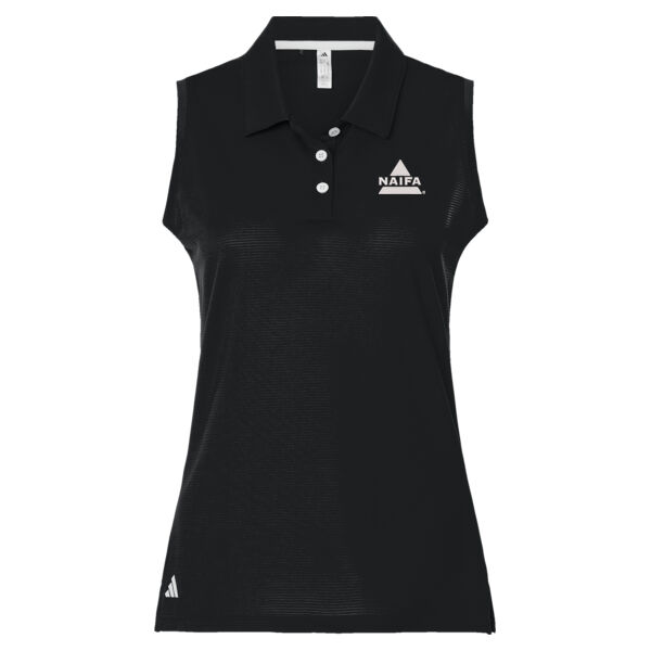   - Women's Ottoman Sleeveless Polo Thumbnail