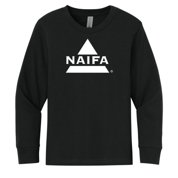   - Youth Cotton Long Sleeve Tee Thumbnail